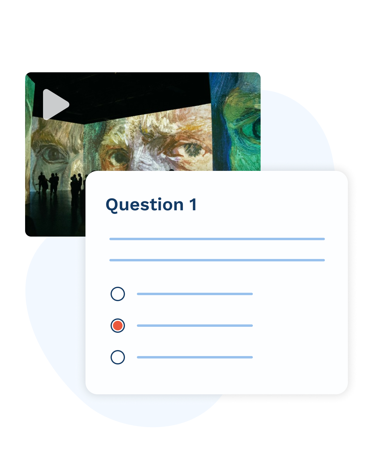 G-space learn and share video questionnaires