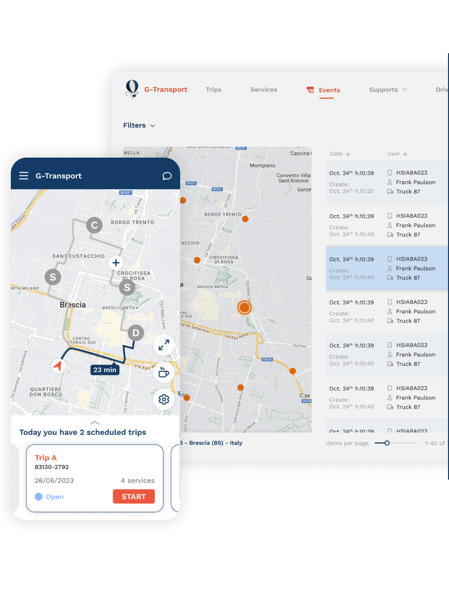 Logistics and transportation software G-Transport