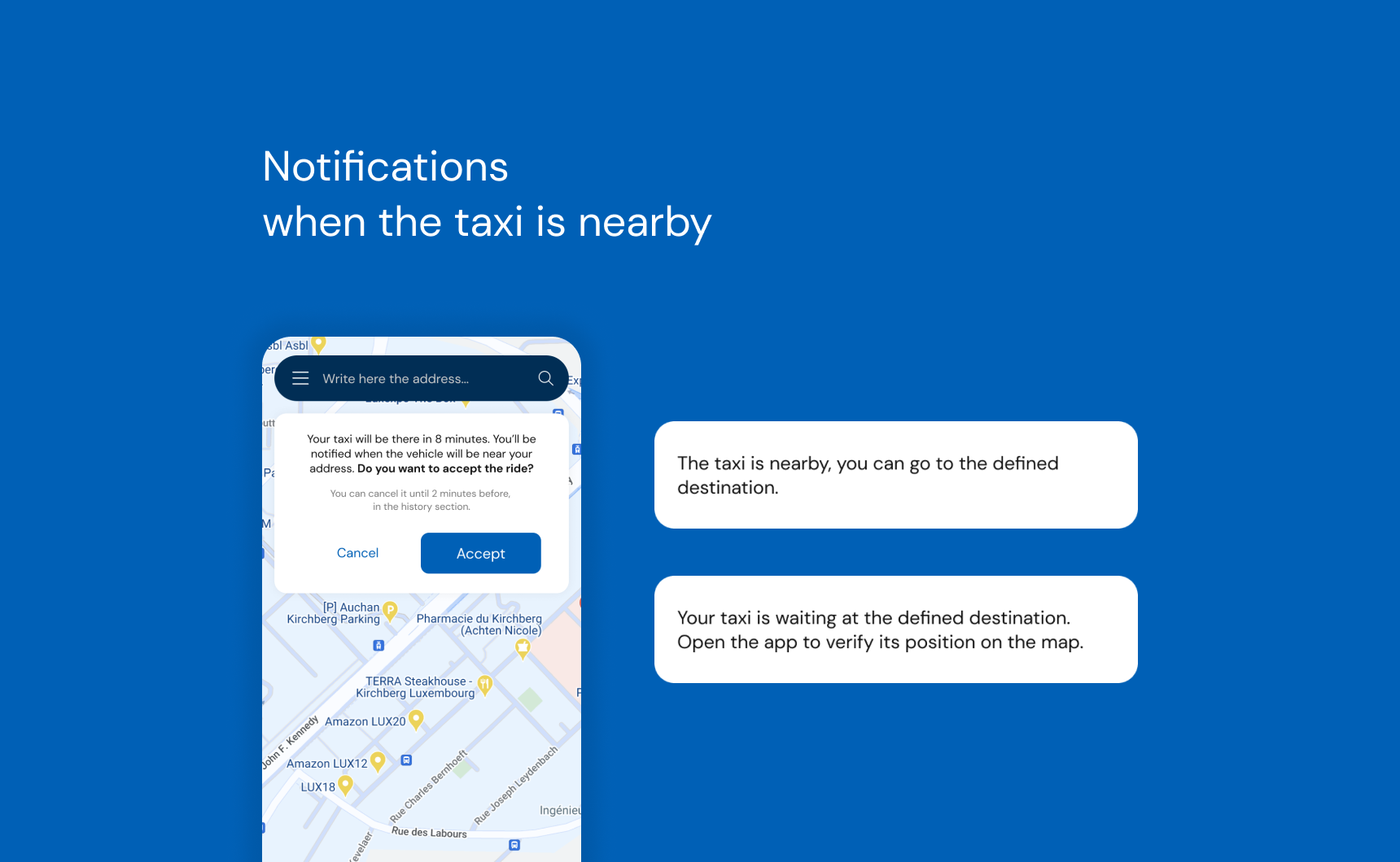 taxi milano app prenotazione taxiblu notifiche